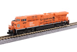 Kato N 1768960S ES44AC Diesel Locomotive, Canadian Pacific (Every Child Matters) #8757 (DCC & Sound Equipped)