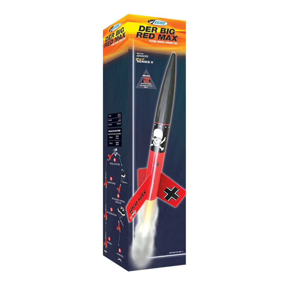 Estes Rockets Pro Series II Der Big Red Max 009721