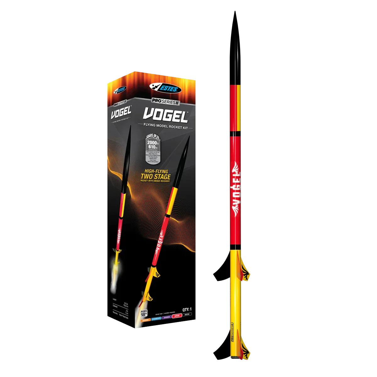 Estes Rocket Pro Series II Vogel 9728