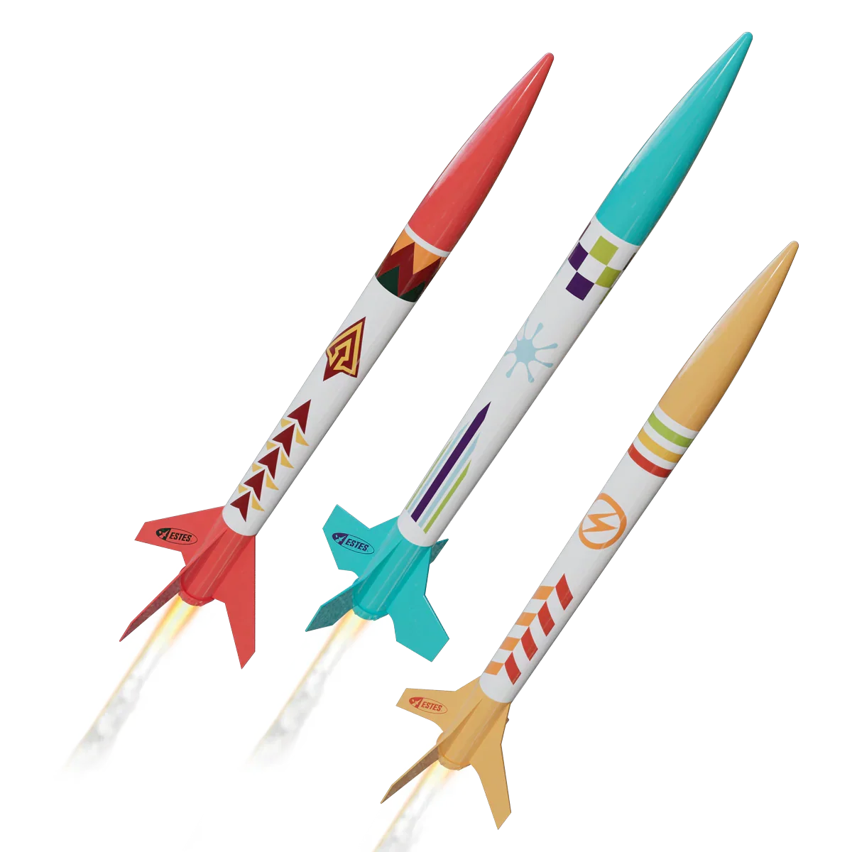 Estes Rocket Trailblazer Trio 0654