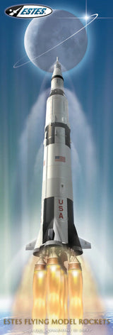 Estes Rockets Saturn V (1:200 scale) Ready to Fly