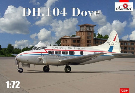 A Model From Russia MODEL AIRCRAFT A Model From Russia 1/72 DH104 Dove Air Charter Passenger Airliner Kit