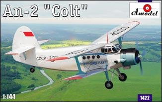 A Model From Russia MODEL AIRPLANES A Model From Russia 1/144 Antonov An2 Colt Multipurpose STOL Aircraft Kit