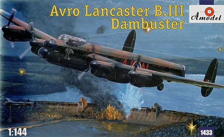 A Model From Russia MODEL AIRPLANES A Model From Russia 1/144 Avro Lancaster B III Dambuster Bomber Kit