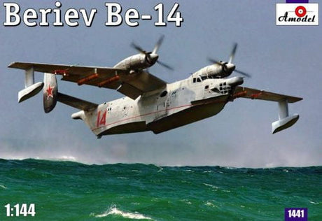 A Model From Russia MODEL AIRPLANES A Model From Russia 1/144 Be14 Soviet Amphibious ASW Aircraft Kit