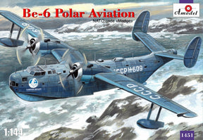 A Model From Russia MODEL AIRPLANES A Model From Russia 1/144 Beriev Be6 Polar Aviation NATO Code Madge Recon/Patrol Aircraft Kit