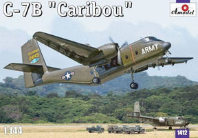 A Model From Russia MODEL AIRPLANES A Model From Russia 1/144 C7B Caribou US Cargo Aircraft Kit