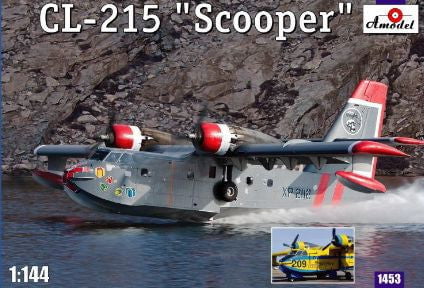 A Model From Russia MODEL AIRPLANES A Model From Russia 1/144 CL215 Scooper Firefighting Amphibious Aircraft Kit