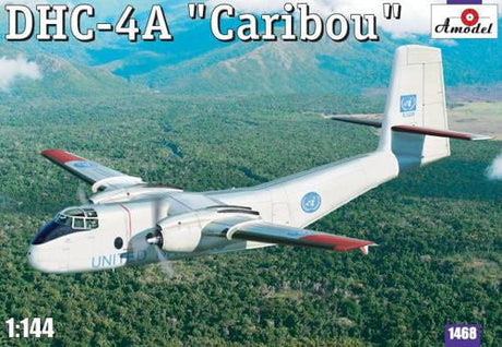 A Model From Russia MODEL AIRPLANES A Model From Russia 1/144 DH C4A Caribou United Nations Cargo Aircraft Kit