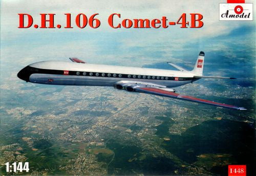 A Model From Russia MODEL AIRPLANES A Model From Russia 1/144 DH106 Comet 4B Passenger Airliner Kit