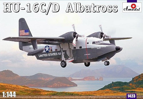 A Model From Russia MODEL AIRPLANES A Model From Russia 1/144 HU16C/D Albatross US Navy Amphibian Aircraft Kit