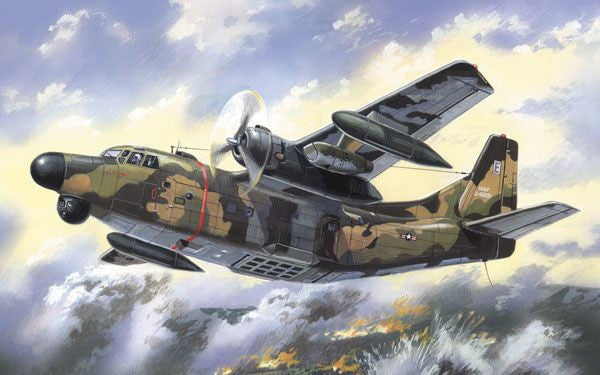 A Model From Russia MODEL AIRPLANES A Model From Russia 1/144 NC/AC123K Provider USAF Aircraft Kit
