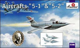 A Model From Russia MODEL AIRPLANES A Model From Russia 1/72 5-1 (5-2) Soviet Glider Aircraft Kit