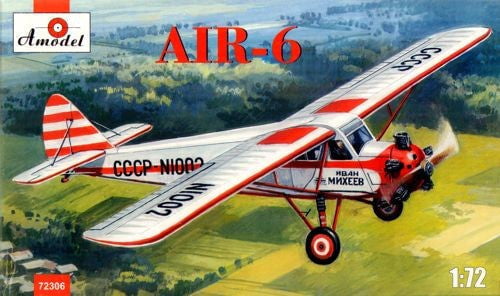 A Model From Russia MODEL AIRPLANES A Model From Russia 1/72 AIR6 Light Civil Aircraft Kit