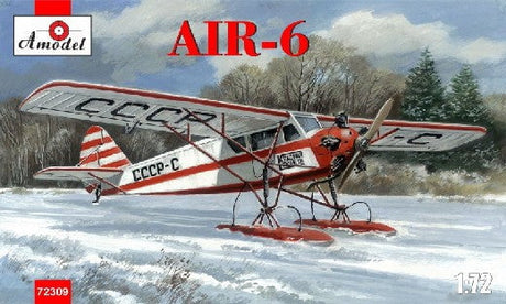 A Model From Russia MODEL AIRPLANES A Model From Russia 1/72 AIR6 Soviet Monoplane on Skis Kit