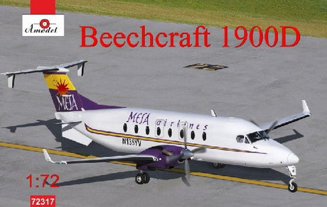 A Model From Russia MODEL AIRPLANES A Model From Russia 1/72 Beechcraft 1900D Mesa Airlines Aircraft Kit