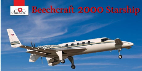 A Model From Russia MODEL AIRPLANES A Model From Russia 1/72 Beechcraft 2000 Starship N82850 Twin-Engined Business Aircraft Kit