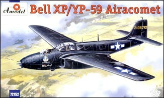 A Model From Russia MODEL AIRPLANES A Model From Russia 1/72 Bell XP/YP59 Airacomet US Jet Fighter Kit