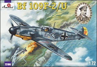 A Model From Russia MODEL AIRPLANES A Model From Russia 1/72 Bf109F2/U Fighter Kit