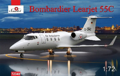 A Model From Russia MODEL AIRPLANES A Model From Russia 1/72 Bombardier Learjet 55C Business Jet Kit