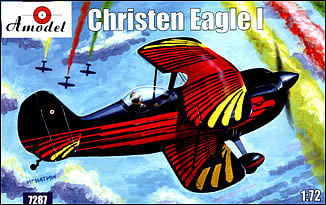 A Model From Russia MODEL AIRPLANES A Model From Russia 1/72 Christen Eagle I Single-Seater American Sport Plane Kit OS