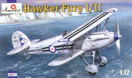 A Model From Russia MODEL AIRPLANES A Model From Russia 1/72 Hawker Fury I/II USAF BiPlane Fighter Kit