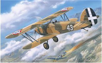 A Model From Russia MODEL AIRPLANES A Model From Russia 1/72 Hawker Fury Yugoslavian Air Force BiPlane Fighter 1939 Kit
