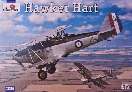 A Model From Russia MODEL AIRPLANES A Model From Russia 1/72 Hawker Hart British BiPlane Fighter Kit