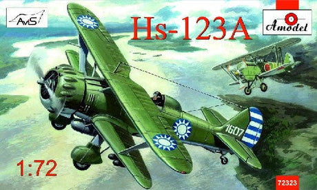 A Model From Russia MODEL AIRPLANES A Model From Russia 1/72 Henschel Hs123A Chinese Dive Bomber Kit