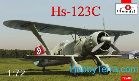 A Model From Russia MODEL AIRPLANES A Model From Russia 1/72 Henschel Hs123C Dive Bomber Kit