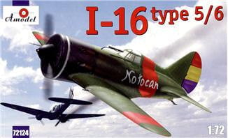 A Model From Russia MODEL AIRPLANES A Model From Russia 1/72 I16 Type 5/6 Soviet Fighter (Spanish/Red Army) Kit