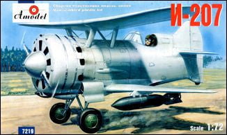 A Model From Russia MODEL AIRPLANES A Model From Russia 1/72 I207 Ground Attack BiPlane Kit