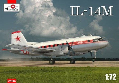 A Model From Russia MODEL AIRPLANES A Model From Russia 1/72 Ilyushin Il14M Personnel/Cargo Aircraft Kit