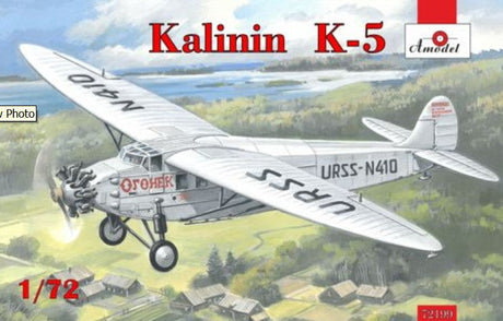 A Model From Russia MODEL AIRPLANES A Model From Russia 1/72 Kalinin K5 Soviet Airliner Kit
