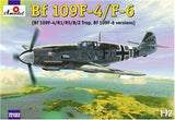 A Model From Russia MODEL AIRPLANES A Model From Russia 1/72 Messerschmitt Bf109F4/F6 Fighter Kit