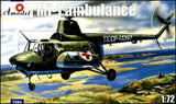 A Model From Russia MODEL AIRPLANES A Model From Russia 1/72 Mi1M Soviet Ambulance Helicopter Kit