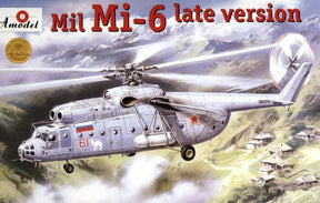 A Model From Russia MODEL AIRPLANES A Model From Russia 1/72 Mil Mi6 Late Version Soviet Helicopter Kit