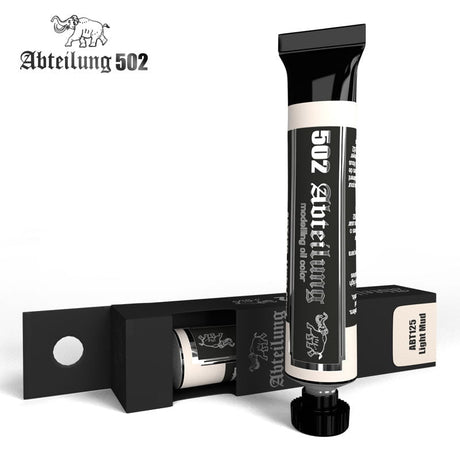 Abteilung 502 Paint - Oil Abteilung 502 125 Weathering Oil Paint Light Mud 20ml Tube