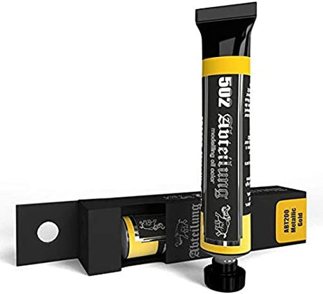 Abteilung 502 Paint - Oil Abteilung 502 200 Weathering Oil Paint Metallic Gold 20ml Tube