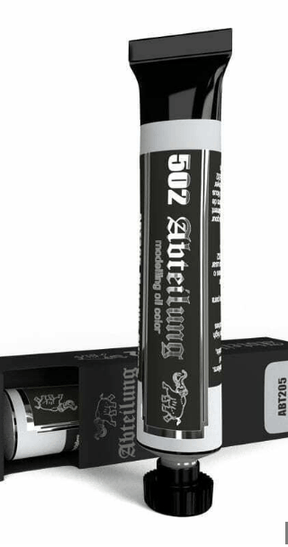 Abteilung 502 Paint - Oil Abteilung 502 205 Weathering Oil Paint Metallic Silver 20ml Tube