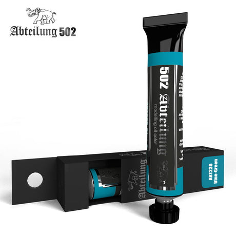Abteilung 502 Paint - Oil Abteilung 502 230 Weathering Oil Paint Blue-Green 20ml Tube
