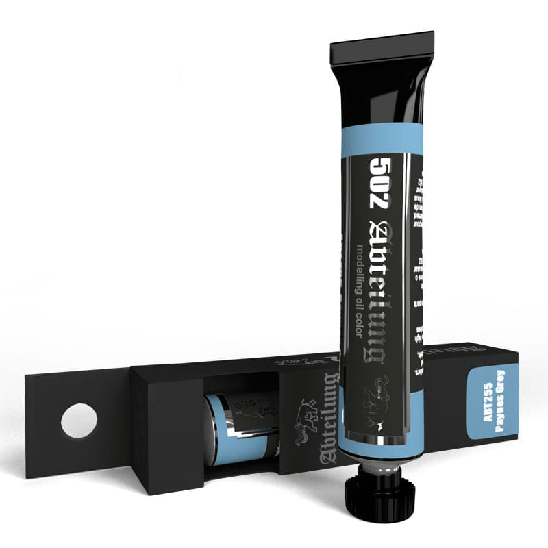 Abteilung 502 Paint - Oil Abteilung 502 255 Weathering Oil Paint Paynes Grey 20ml Tube