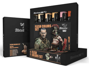 Abteilung 502 Paint - Oil Abteilung 502 301 Flesh Weathering Oil Paint Set (6 Colors) 20ml Tubes