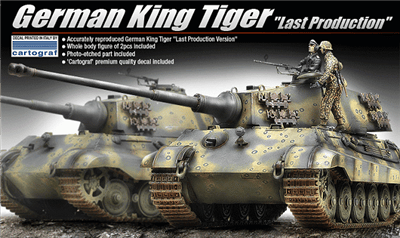Academy MILITARY MODEL Academy 1/35 German King Tiger Last Prod Tank Kit