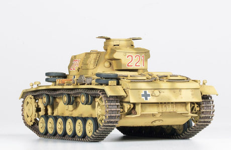 Academy MILITARY MODEL Academy 1/35 German Panzer III Ausf J Tank North Africa (New Tool) Kit