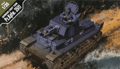 Academy MILITARY MODEL Academy 1/35 German PzKpfw 35(t) Light Tank Kit