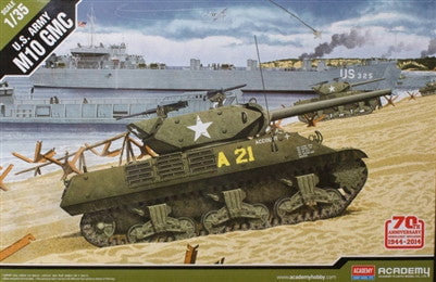 Academy MILITARY MODEL Academy 1/35 M10 GMC US Army Destroyer Normandy Invasion Kit