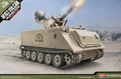Academy MILITARY MODEL Academy 1/35 M163 Vulcan Air Defense System US Army Tank Kit