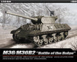 Academy MILITARY MODEL Academy 1/35 M36/M36B2 US Army Tank Destroyer Battle of Bulge Kit