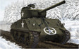 Academy MILITARY MODEL Academy 1/35 M4A3 (76)W Battle of the Bulge Kit